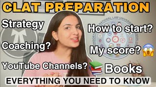 CLAT Preparation 2023  What is CLAT entrance test Books syllabus strategy coaching clat law [upl. by Irmgard]