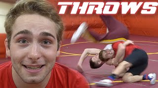 Top 5 Wrestling Moves THROWS Part 2 [upl. by Rotow167]