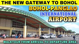 Build Build Build Project BOHOLPANGLAO INTERNATIONAL AIRPORT  WALKTOUR  DUTERTELEGACY [upl. by Einhpad]