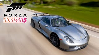 Porsche 918 Spyder 2014  Forza Horizon 5  Race Gameplay [upl. by Hjerpe158]