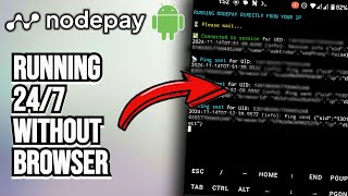 How To Mine NODEPAY Points On Mobile Phone Without Any Browser Or Extension [upl. by Enitsud]