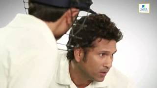 Cricket Batting Tips by Sachin Tendulkar  Check out the perfect shot [upl. by Krakow135]