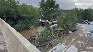 From Lake Lure to Asheville flooding footage shows damage across NC communities [upl. by Ck]