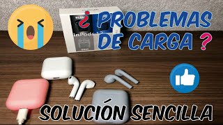 INPODS 12 PROBLEMAS DE CARGA😒😒  MIRA ESTE VIDEO ✅✅ [upl. by Aerdnad284]