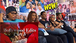 Africans react to Bollywood edits compilation for Africanreactss [upl. by Aramahs]