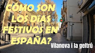 Cómo son los días festivos en España [upl. by Ezarras]