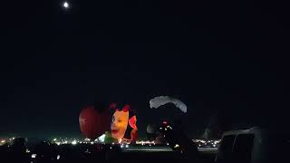 Albuquerque New Mexico  Albuquerque International Balloon Fiesta Evening Session 50 [upl. by Haeli]