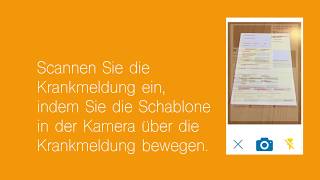 OnlineService App Krankmeldung hochladen [upl. by Winton]