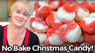 7 Easy No Bake Christmas Candy Recipes  4 Ingredient Cream Cheese Mints [upl. by Ballman778]