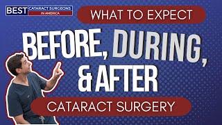 What To Expect Before During and After Cataract Surgery [upl. by Lednem]