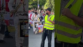 DEMO Aschaffenburg 14092024 mit Trommeln RHEINMAIN sagt NEIN [upl. by Morley]