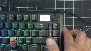 Redragon Keyboard K708RGB PRO FLEKACT [upl. by Eardnoed610]