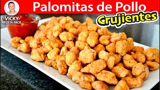 PALOMITAS DE POLLO  Vicky Receta Facil [upl. by Aiclid]