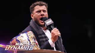 MJF is your new AEW AMERICAN Champion  72424 AEW Dynamite [upl. by Salem852]