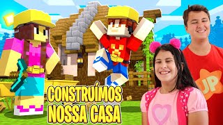 Maria Clara e JP constroem uma mansão no Minecraft  EP 03 [upl. by Frangos]