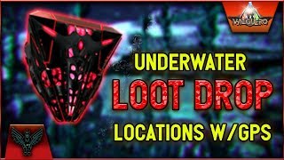 ARK Valguero UNDERWATER LOOT DROP LOCATIONS [upl. by Netsew]