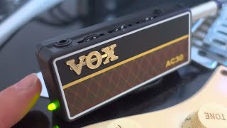 VOXのヘッドフォンアンプamplug2 AC30に内蔵されてるエフェクトampモードを徹底解剖 [upl. by Merrie558]