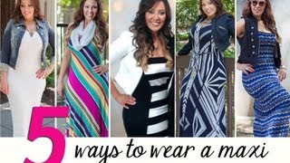 Five Ways To Wear A Maxi Dress  Makeup Geek [upl. by Ssecnirp]