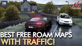 BEST Open World Maps with TRAFFIC 2021  Assetto Corsa Best Track amp Map Mods Showcase [upl. by Monah]