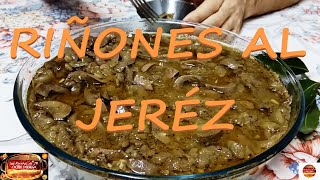 RIÑONES♨️DE CERDO AL JEREZ🍷BUENÍSIMOS  RECETA MUY FÁCIL [upl. by Laynad]