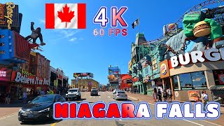 Niagara Falls Drive Beautiful Day Part 13 Ontario Canada 4K [upl. by Kara-Lynn]