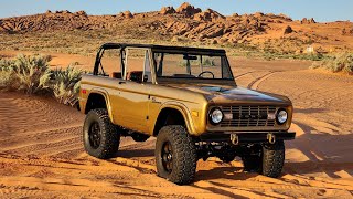 V8 Swapped 1976 Ford Bronco CRAZY POWER [upl. by Helyn]