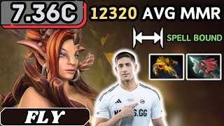 736c  Fly ENCHANTRESS Hard Support Gameplay  Dota 2 Full Match Gameplay [upl. by Riorsson]