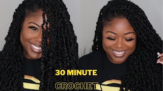 DIY 35 Minute Crochet Twist  Janet Collection Nomadic Twist [upl. by Assirral]