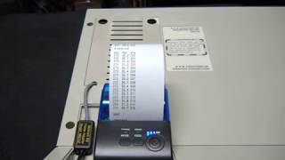 Thermal Printer Demo for Midmark M9M11 SterilizerAutoclave [upl. by Giark869]