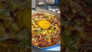 Trying cheese volcano pizza at dominos domino food pizza pizzalover food foodie foodlover [upl. by Lamej485]