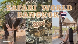 SAFARI WORLD BANGKOK  THAILAND TRAVEL 2024 [upl. by Zuliram]