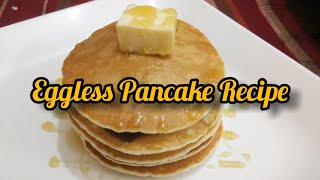 Eggless Pancake Recipe  how to make pancake  quick amp easy recipe [upl. by Esther]