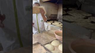 Baking Berber bread by a 70yearold man🥰 iranianbread bread [upl. by Assiral]