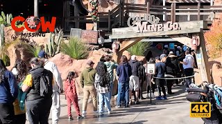 Calico Mine Ride Knotts Berry Farm Attraction UPDATE 2024 POV 4K UHD [upl. by Demetre]