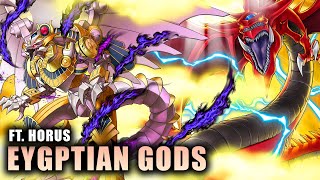 YGOPRO  EGYPTIAN GOD DECK FT HORUS YUGIOh [upl. by Dranik]