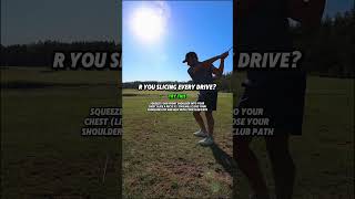 Slicing every drive Here’s an easy way to start hitting your driver straight golfdrills [upl. by Andria]