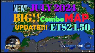 ETS2 150 BIG COMBO MAP UPDATE PROMODS 270 RUSMAP 251EGYPTSAUDI ARABIA SRMAP 122 and MORE [upl. by Marx]