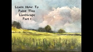 paintlandscape learnarttipstricks PAINT A LANDSCAPE LEARN TO PAINT LANDSCAPE TIPS PART 1 [upl. by Idalla448]