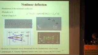 Ady Arie  Functional nonlinear Photonic Crystals [upl. by Schweitzer]