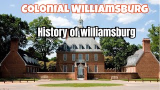 The history of Colonial Williamsburg The City That Stood Again 2024Documentary Today willamsburg [upl. by Seward]