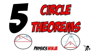 Proving Circle Theorems 5 Proofs in 10 minutes [upl. by Hesper]