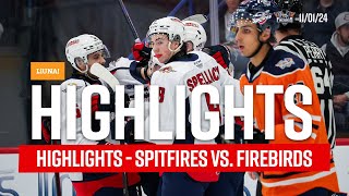 Highlights Spitfires vs Firebirds Friday November 1st [upl. by Acinat25]