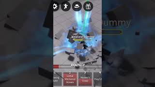 One shot garo combo roblox saitamabattlegrounds [upl. by Elletnwahs]