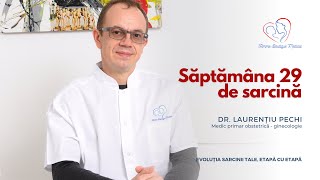 Săptămâna 29 de sarcină I Dr Laurențiu Pechi I Femmeboutiquemedicalcom [upl. by Pich174]