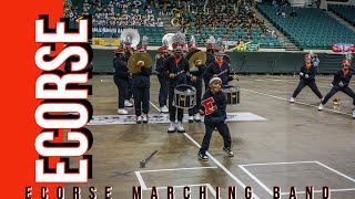 ECORSE Marching Band  2023 Music Through The Street BOTB Performance [upl. by Aurore]