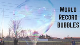 World Record Largest Soap Bubble [upl. by Anital]