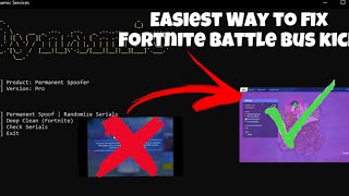 Easiest Way to Fix Fortnite Battle Bus Kick [upl. by Etnomed]