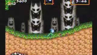 Super Ghouls N Ghosts  SNES Gameplay [upl. by Vasili301]