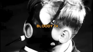 uicideboy  Bloody 74 Lyric Video [upl. by Tamer]