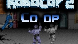 Robocop 2 Playthrough Arcade Longplay 2 Player Co op [upl. by Lengel284]